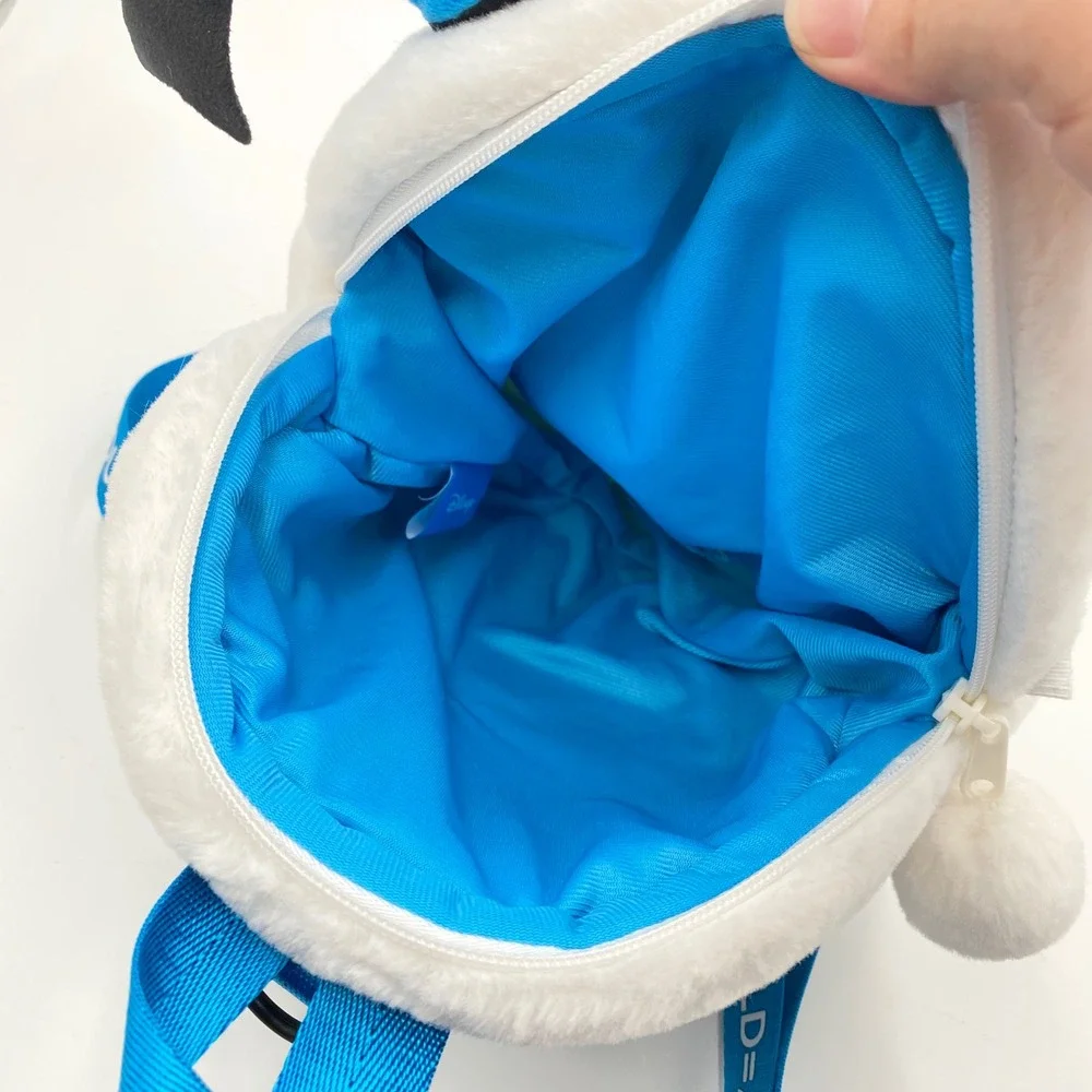 Disney Donald‎ Duck Angry Plush Backpack Blue Straps Kids Toddler Soft Clean